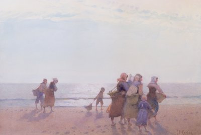 Muschelsammler von Hector Caffieri